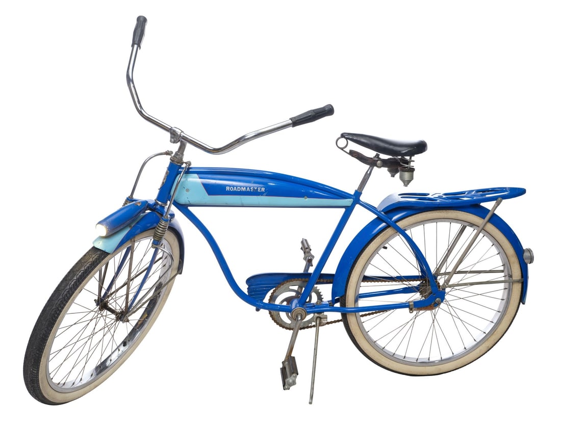 269. PEE-WEE'S BIG ADVENTURE (1985) - Screen-Matched Light-Up Blue Roadmaster Bicycle from Chuck's: B