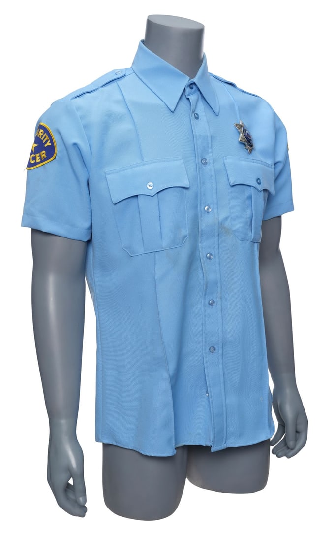 287. PULP FICTION (1994) - Zed's (Peter Greene) Bloodied Security Guard Shirt: B