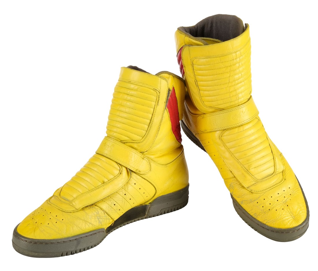 311. THE RUNNING MAN (1987) - Pair of Running Man Contestants' Boots: B