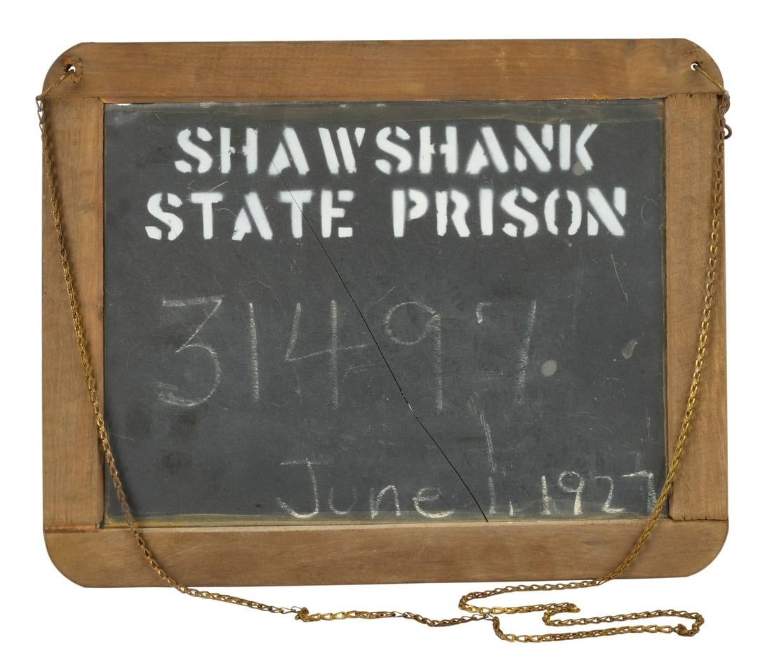 322. THE SHAWSHANK REDEMPTION (1994) - Planet Hollywood Collection: Ellis Boyd "Red" Redding's: B