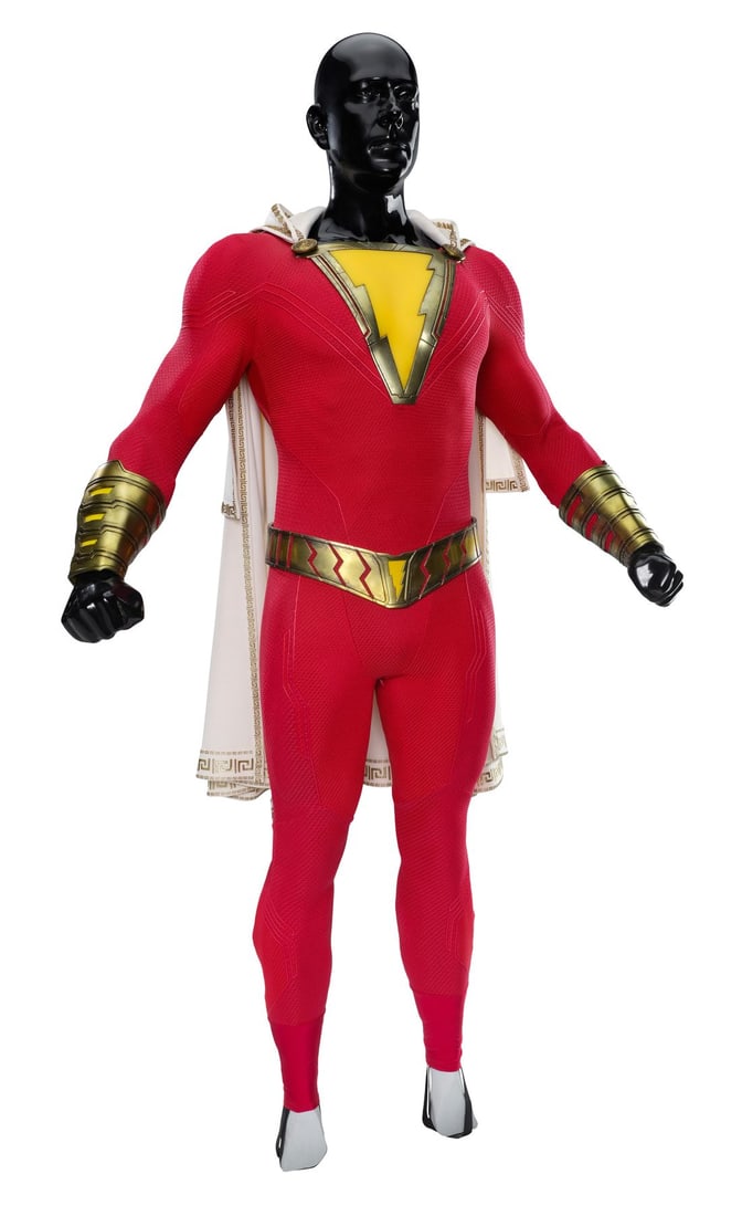 323. SHAZAM! (2019) - Shazam's (Zachary Levi) Production-Made Costume: B