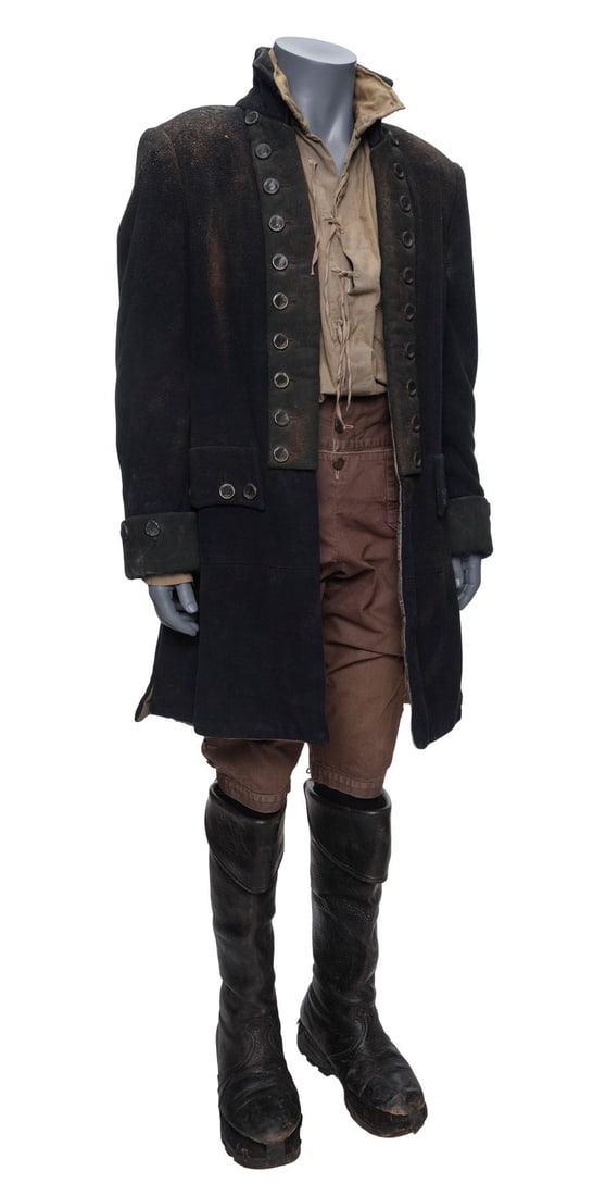 331. SLEEPY HOLLOW (2013-2017) - Ichabod Crane's (Tom Mison) Costume with Stunt Boots: B