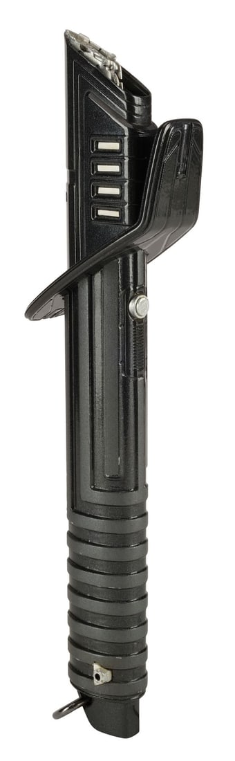 376. THE MANDALORIAN (T.V. SERIES, 2019 - 2023) - Din Djarin's Stunt Belt Darksaber Hilt: B