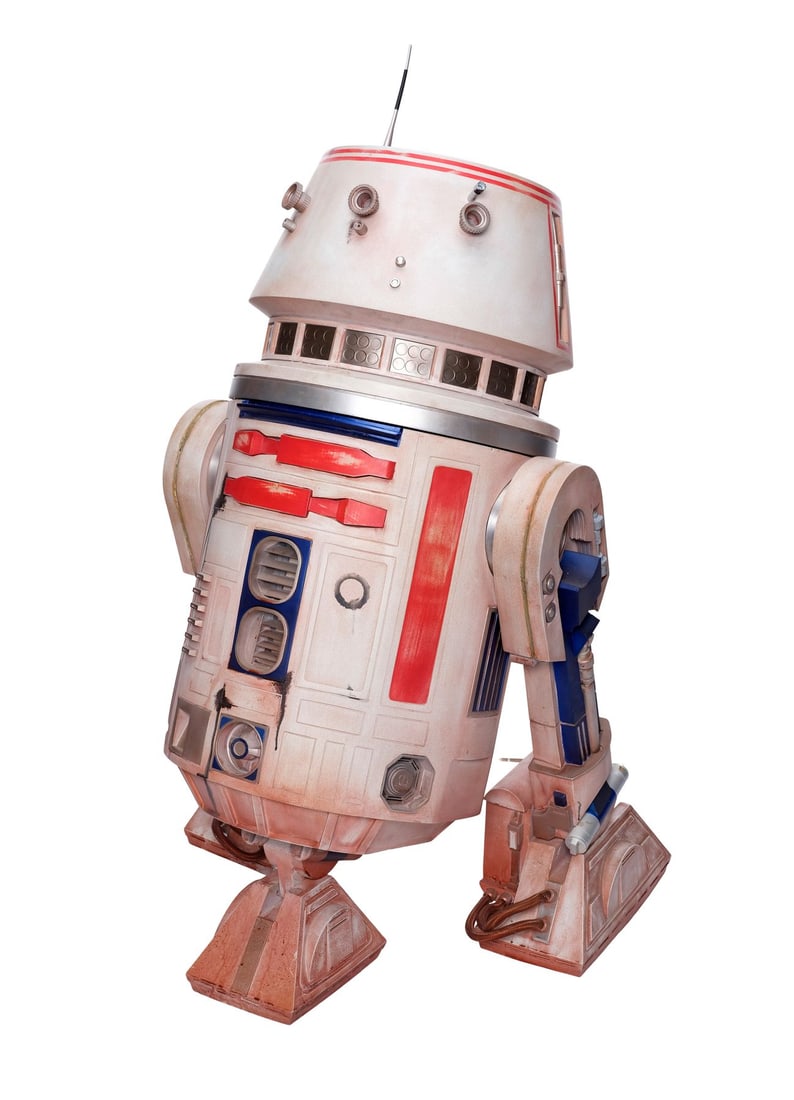 377. THE BOOK OF BOBA FETT (T.V. SERIES, 2021 - 2022) - Remote-Controlled Distressed R5-D4 Astromech: B