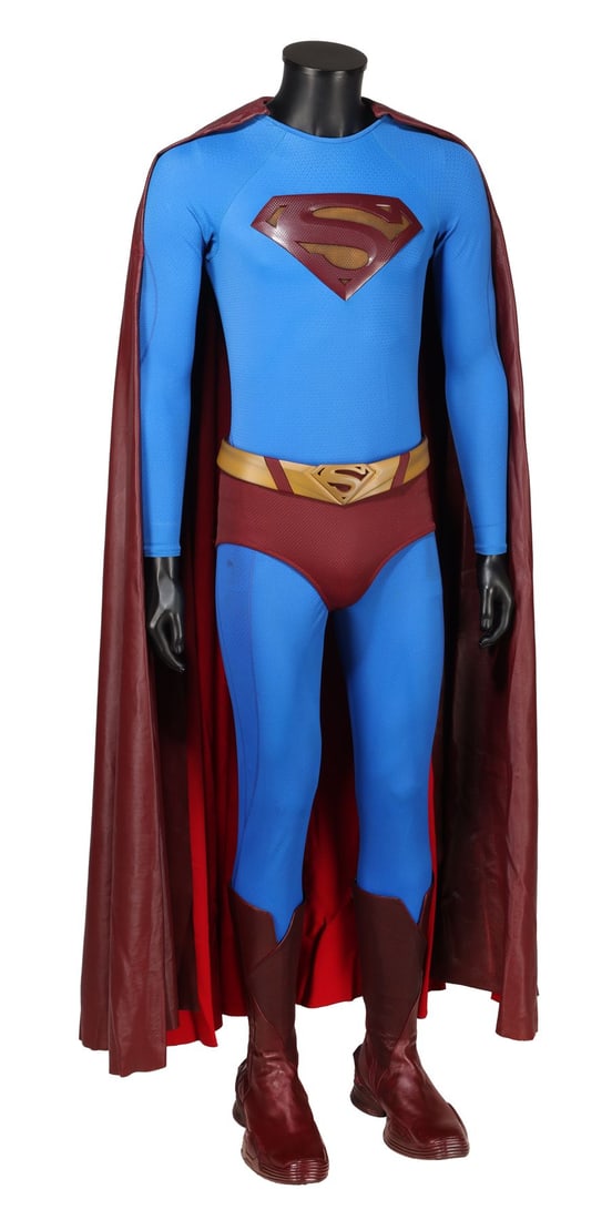 388. SUPERMAN RETURNS (2006) - Superman's (Brandon Routh) Complete Costume: Bidding for this lot will end on Wednesday, August 26th. The auction will begin at 9:30 AM (PDT) / 12:30 PM (EDT) / 5:30 PM (GMT) and lots are sold sequentially via live auctioneer; tune in to the