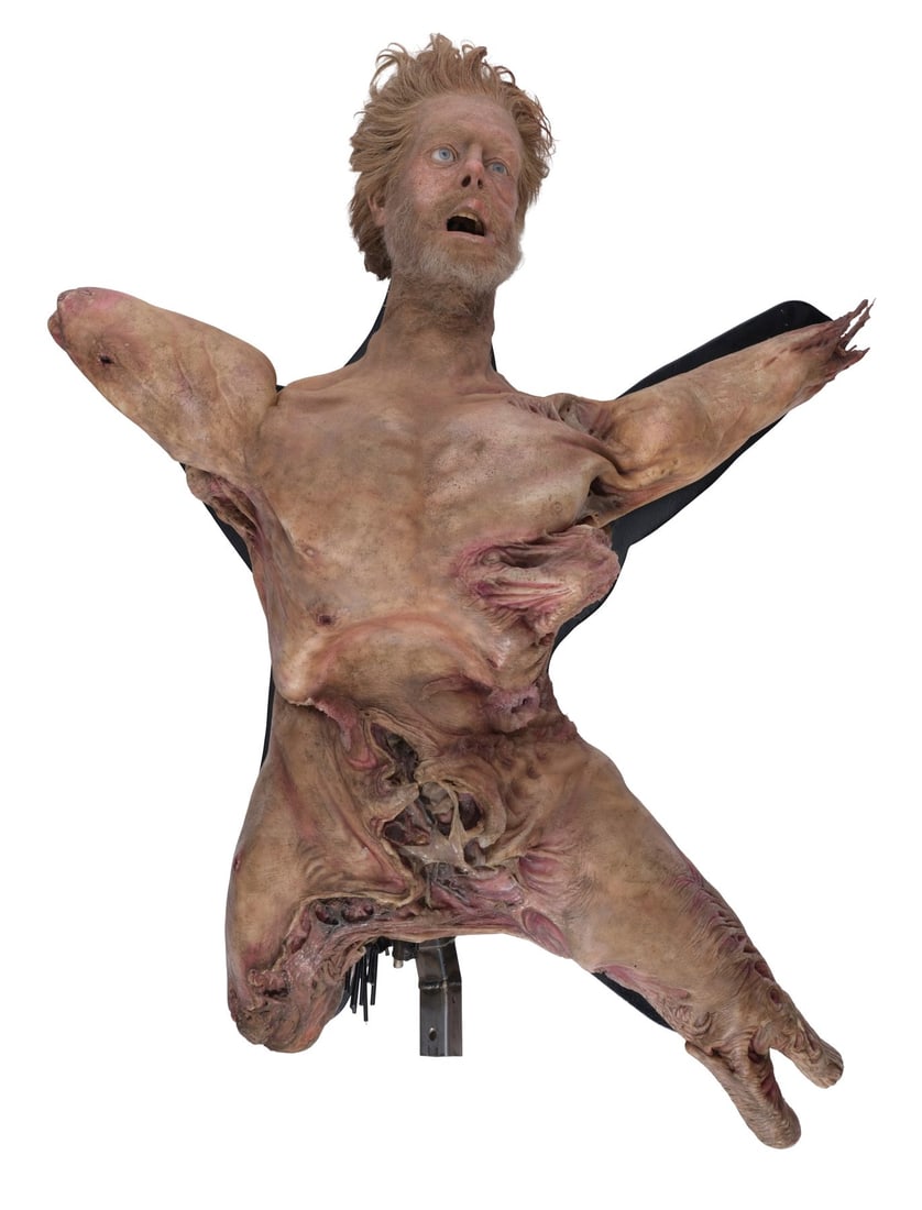 403. THE THING (2011) - Edvard-Thing Animatronic Puppet: Bidding for this lot will end on Wednesday, August 26th. The auction will begin at 9:30 AM (PDT) / 12:30 PM (EDT) / 5:30 PM (GMT) and lots are sold sequentially via live auctioneer; tune in to the