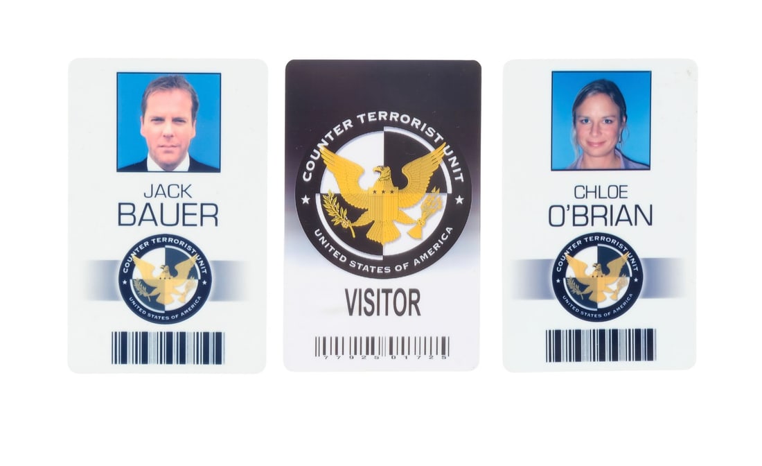 436. 24 (T.V. SERIES, 2001 - 2010) - Jack Bauer (Kiefer Sutherland) and Chloe O'Brian's (Mary Lynn: B
