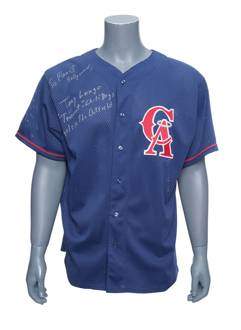 465. ANGELS IN THE OUTFIELD (1994) - Planet Hollywood Collection: Tony Longo-Autographed Triscuitt: B