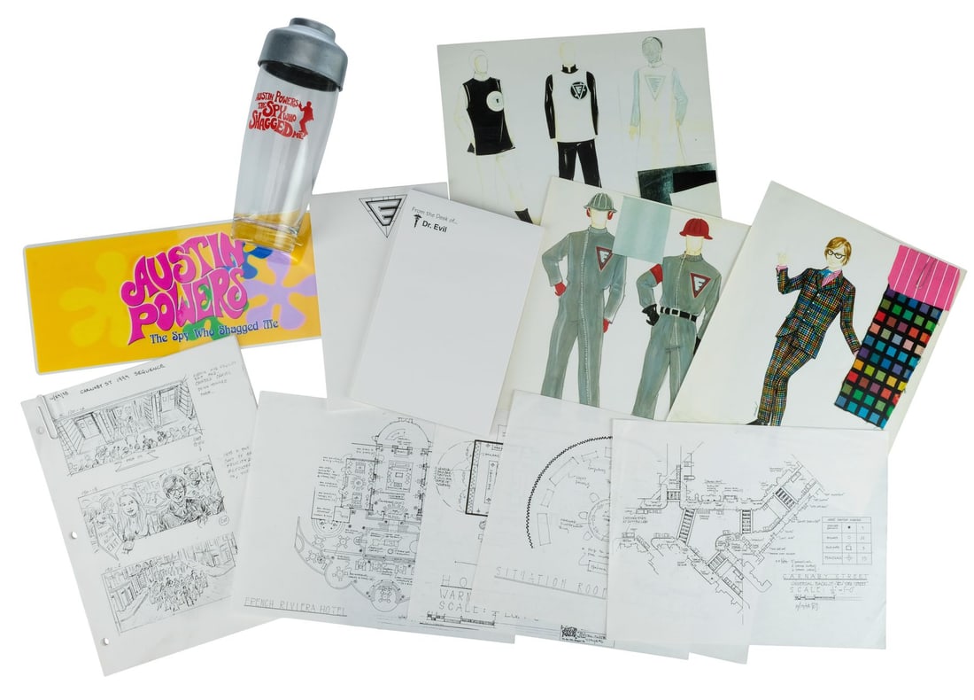 469. AUSTIN POWERS: THE SPY WHO SHAGGED ME (1999) - Collection of Production Material: B