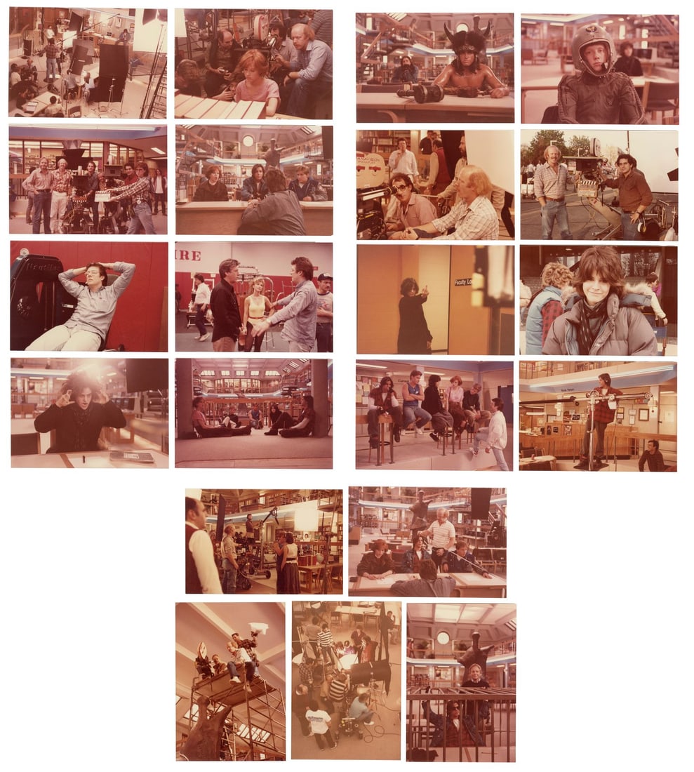 546. THE BREAKFAST CLUB (1985) - Collection of 21 Behind-the-Scenes Photos: B