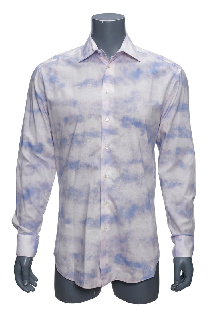 557. BRUCE ALMIGHTY (2003) - Bruce Nolan's (Jim Carrey) Screen-Matched Clouds Shirt: B