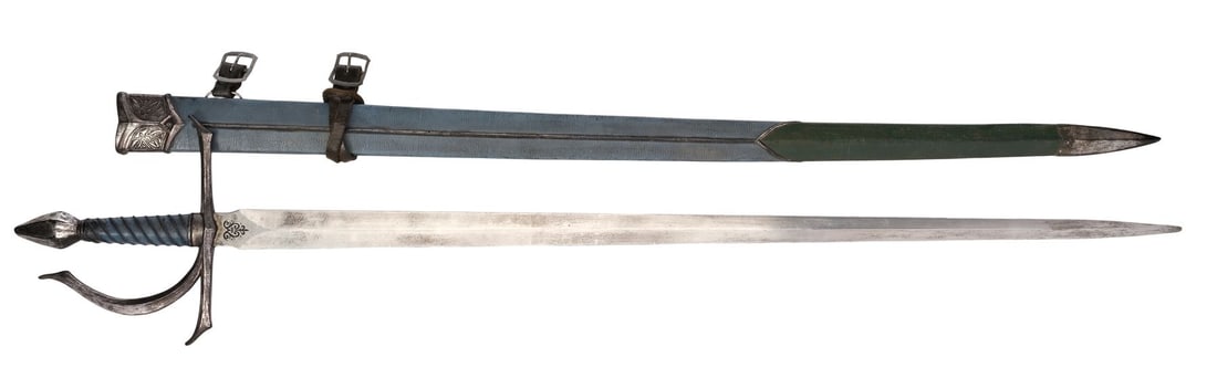 578. THE CHRONICLES OF NARNIA: PRINCE CASPIAN (2008) - Telmarine Soldier Metal Sword and Scabbard: B