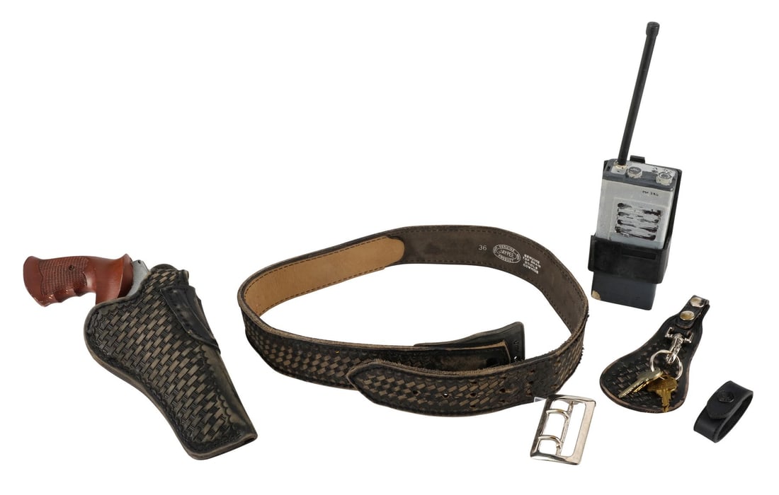 593. COP LAND (1997) - Planet Hollywood Collection: Freddy Heflin’s (Sylvester Stallone) Gun Belt: B
