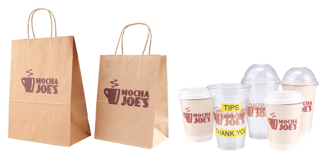 601. CURB YOUR ENTHUSIASM (T.V. SERIES, 2000 - 2024) - Mocha Joe's (Saverio Guerra) Tip Cup with: Bidding for this lot will end on Thursday, August 27th. The auction will begin at 9:30 AM (PDT) / 12:30 PM (EDT) / 5:30 PM (GMT) and lots are sold sequentially via live auctioneer; tune in to the