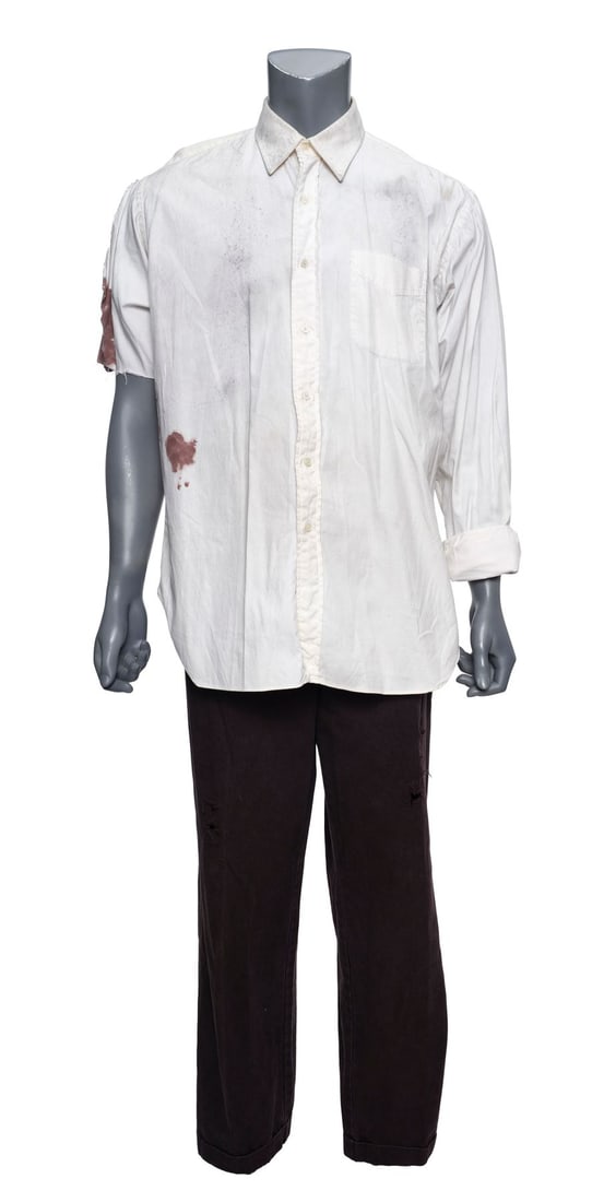 614. DIE HARD WITH A VENGEANCE (1995) - Zeus Carver's (Samuel L. Jackson) Bloodied Costume: B