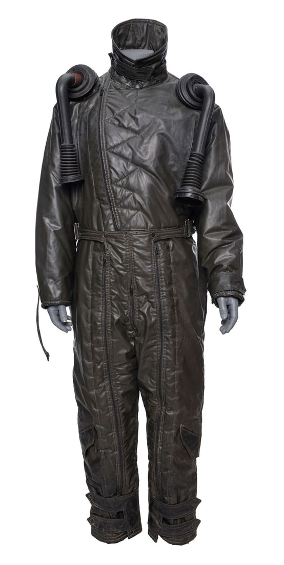 634. DUNE (1984) - Giedi Prime Guard’s Stillsuit: Bidding for this lot will end on Thursday, August 27th. The auction will begin at 9:30 AM (PDT) / 12:30 PM (EDT) / 5:30 PM (GMT) and lots are sold sequentially via live auctioneer; tune in to the