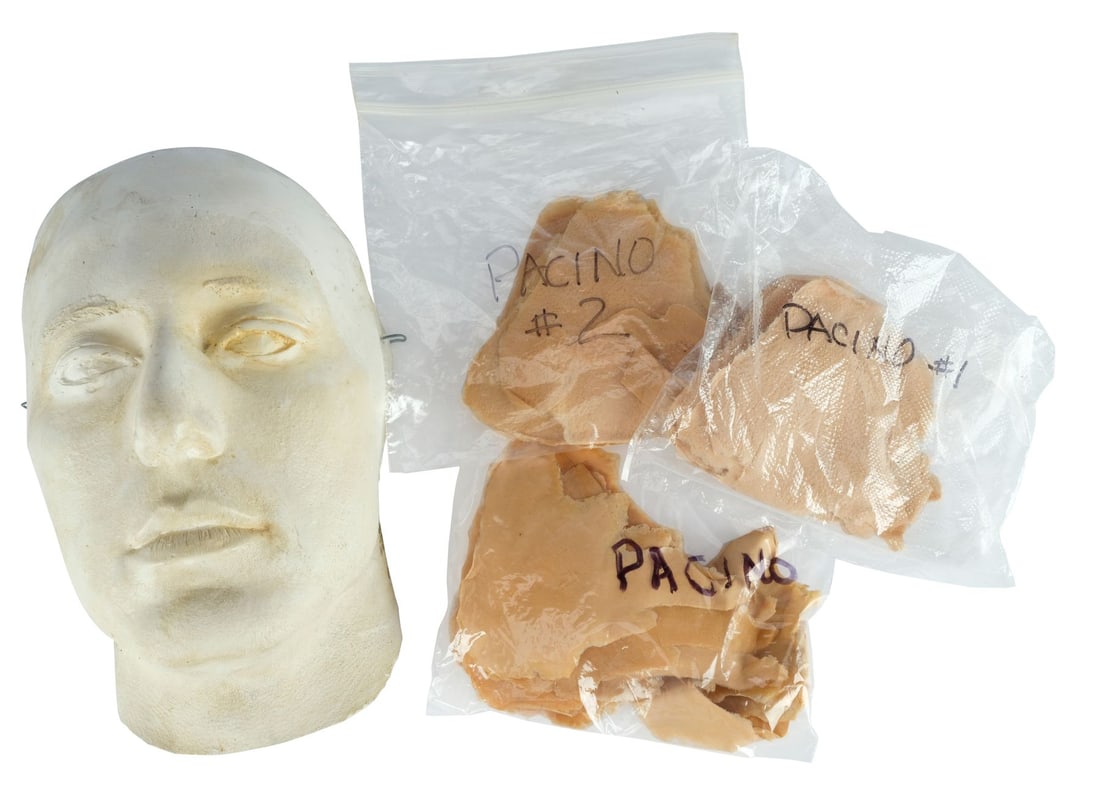 669. THE GODFATHER (1972) - Dick Smith Collection: Michael Corleone's (Al Pacino) Makeup Appliances: B