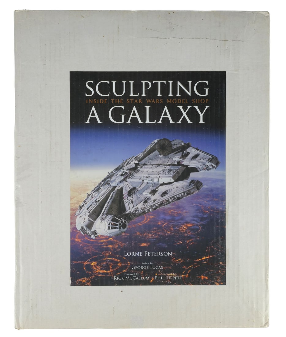 674. SCULPTING A GALAXY: INSIDE THE STAR WARS MODEL SHOP (BOOK, 2006) - Dick Smith Collection: Lorne: B