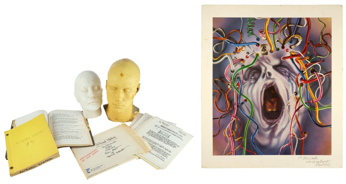 676. ALTERED STATES (1980) - Dick Smith Collection: Pair of Dick Smith's Bound Scripts with William: B
