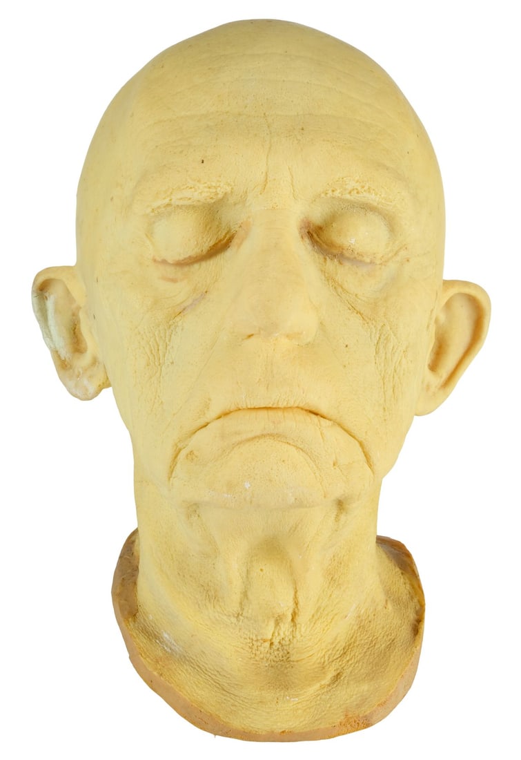 691. MONSTERS (T.V. SERIES, 1988 - 1990) - Dick Smith Collection: Frank Gorshin Lifecast: B