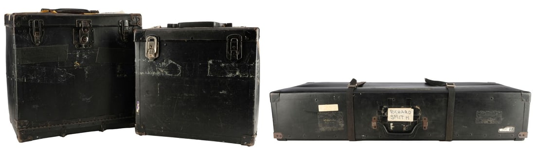 694. DICK SMITH - Dick Smith Collection: Smith's Personal Set of Three Makeup Travel Cases: B
