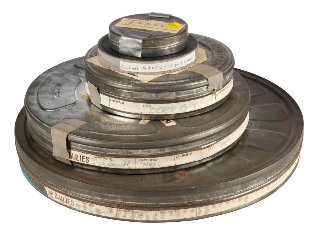 701. DICK SMITH - Dick Smith Collection: Collection of Test Reels: B