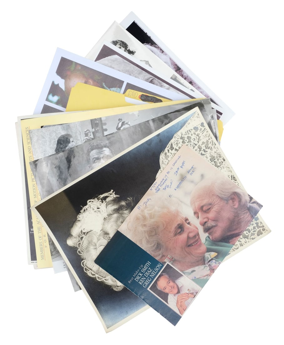 705. DICK SMITH - Dick Smith Collection: Collection of 41 Personal, Behind-the-Scenes, and Reference: B