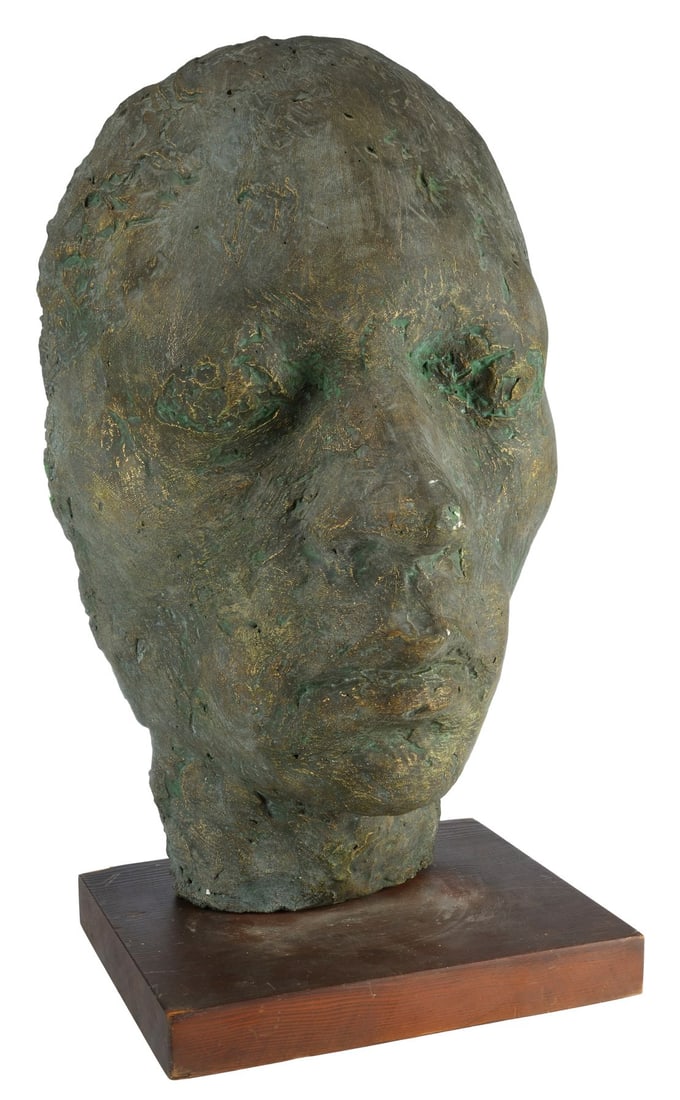 706. DICK SMITH - Dick Smith Collection: Self-Portrait Sculpture, circa 1960s: B