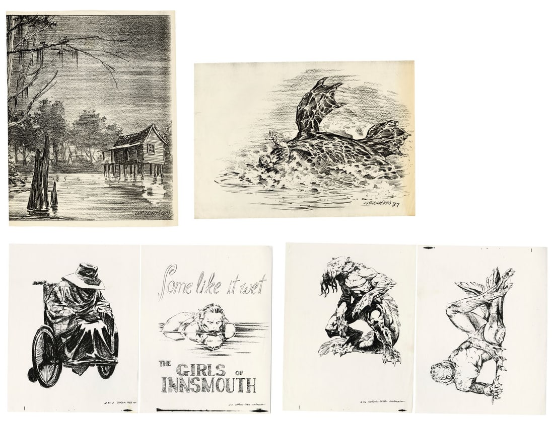 717. THE SHADOW OVER INNSMOUTH (UNPRODUCED) - Dick Smith Collection: First Draft Script with: B