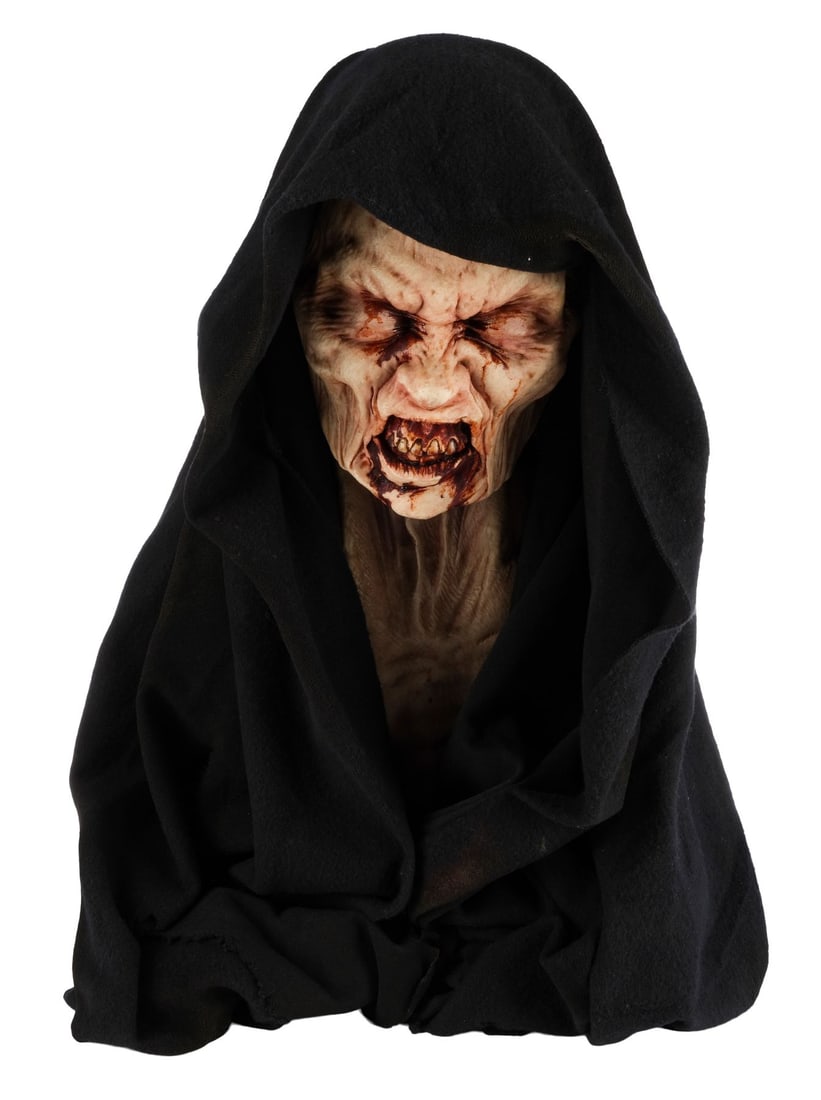 724. EXORCIST: THE BEGINNING (2004) - Bloodied Subliminal Demon Bust: B
