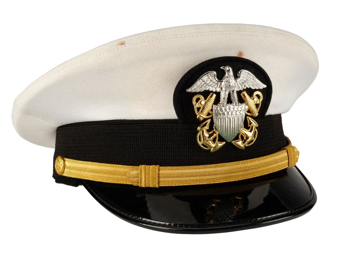 730. A FEW GOOD MEN (1992) - Lieutenant Daniel Kaffee's (Tom Cruise) US Navy Dress Cap with: B