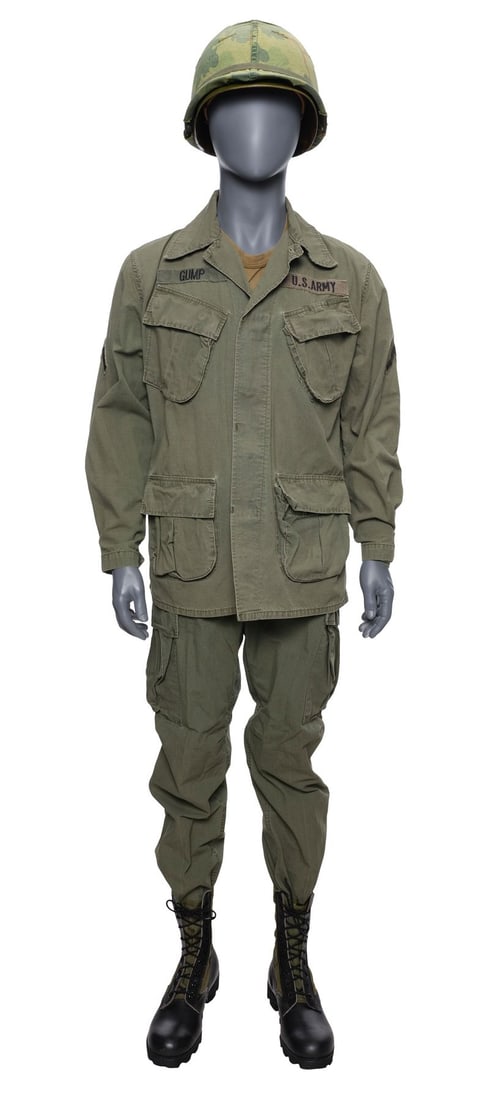 753. FORREST GUMP (1994) - Forrest Gump's (Tom Hanks) US Army Fatigues Costume: B