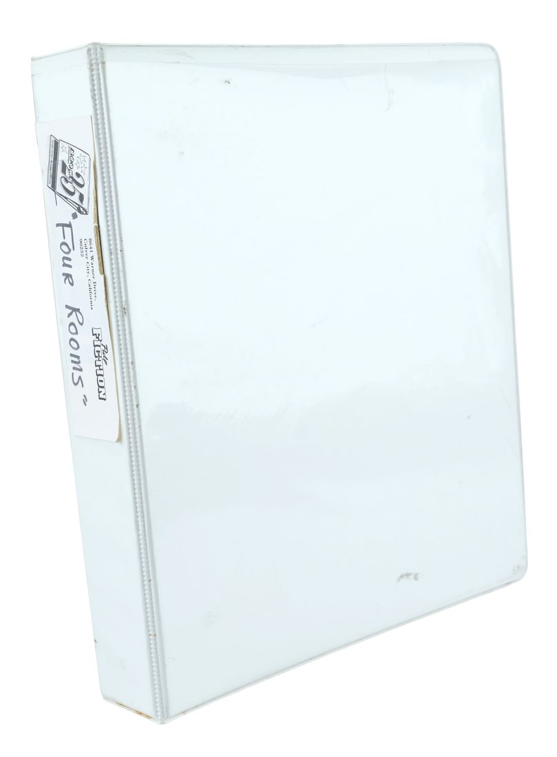 760. FOUR ROOMS (1995) - Shooting Script Binder: B