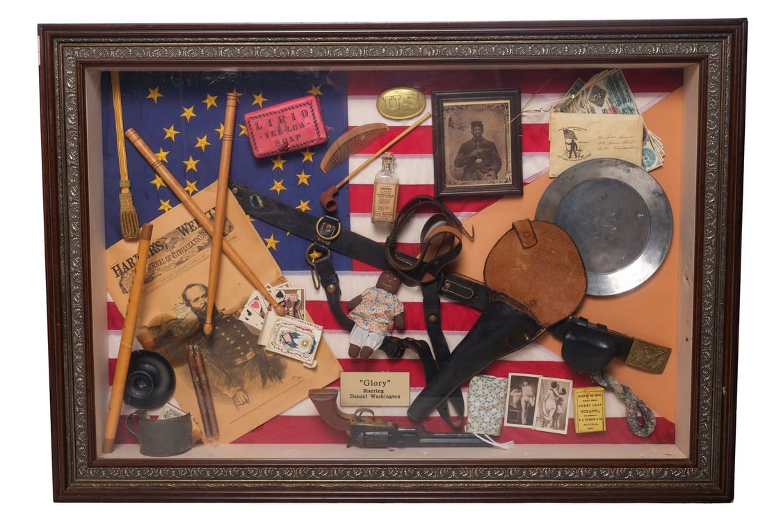 794. GLORY (1989) - Shadowbox of Prop Ephemera: B