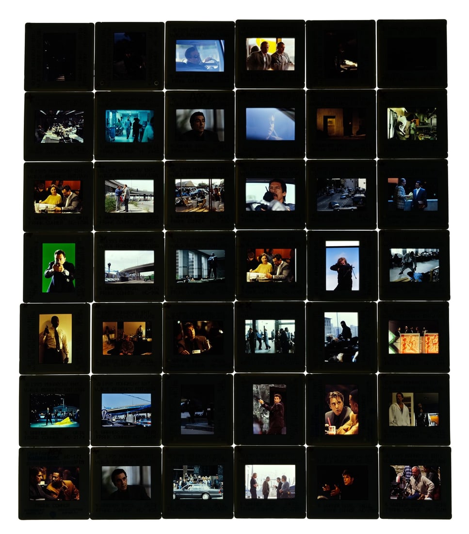 846. HEAT (1995) - Collection of 252 35mm Slides: B