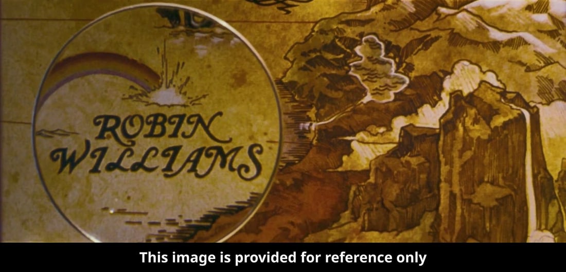 853. HOOK (1991) - Map Teaser Trailer Poster - 3