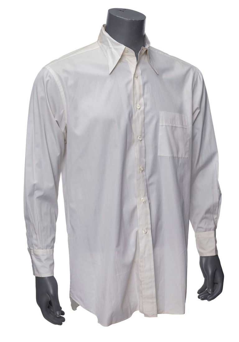 865. INDECENT PROPOSAL (1993) - John Gage's (Robert Redford) White Dress Shirt: B