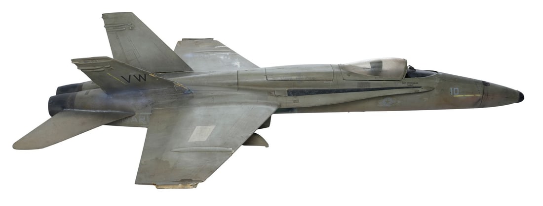 870. INDEPENDENCE DAY (1996) - Captain Steven Hiller's (Will Smith) F/18 Hornet Model Miniature: B