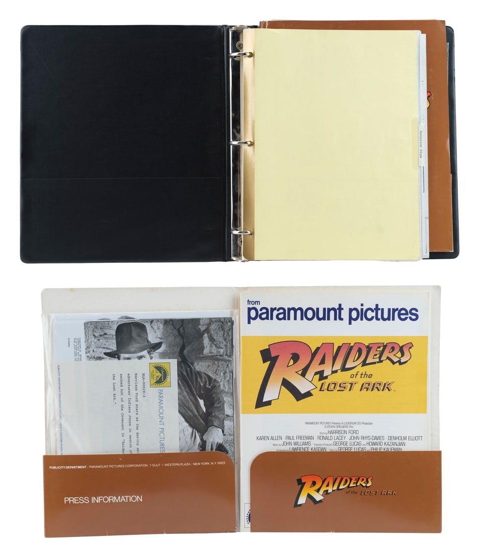 872. INDIANA JONES AND THE RAIDERS OF THE LOST ARK (1981) - Howard Kazanjian Collection:: B