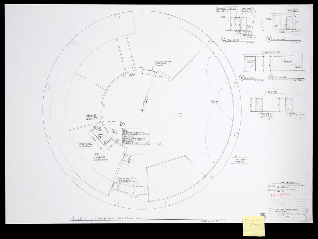 884. INTERSTELLAR (2014) - Collection of 144 Blueprints: B