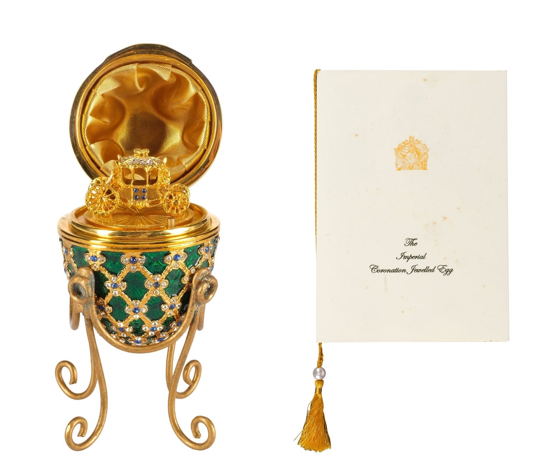 891. JAMES BOND: OCTOPUSSY (1983) - Factory Entertainment Faberge Imperial Coronation Jewelled Egg: B