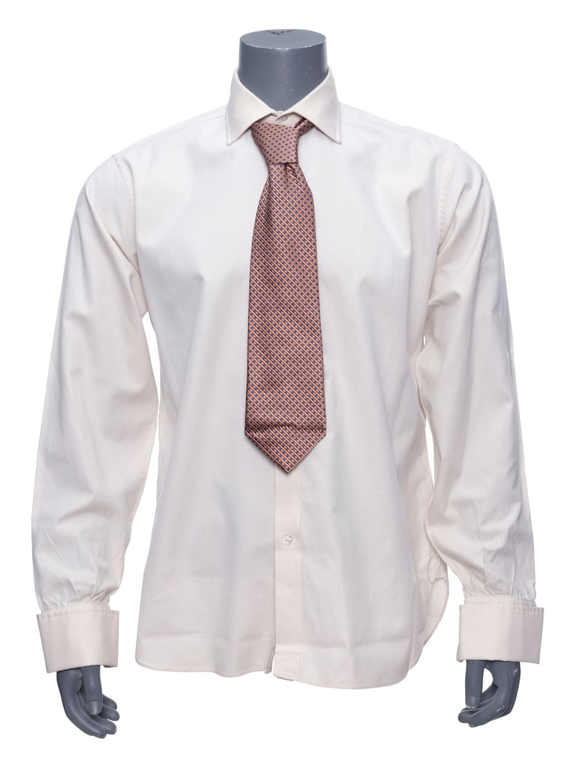 894. JAMES BOND: TOMORROW NEVER DIES (1997) - James Bond's (Pierce Brosnan) Dress Shirt and: B