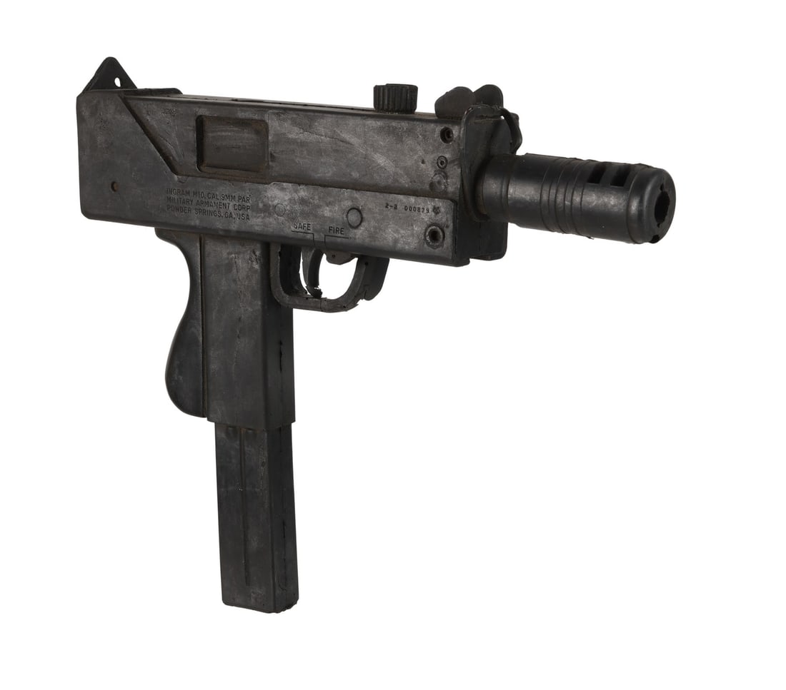 895. JAMES BOND: DIE ANOTHER DAY (2002) - James Bond's (Pierce Brosnan) Stunt Mac-10 Submachine Gun: B