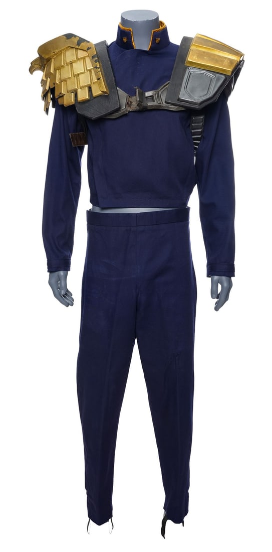 906. JUDGE DREDD (1995) - Planet Hollywood Collection: Judge Dredd's Stunt Jacket, Rico's Stunt: B