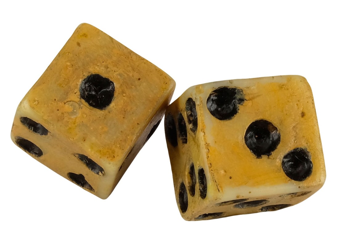 910. JUMANJI (1995) - Pair of Jumanji Dice: B