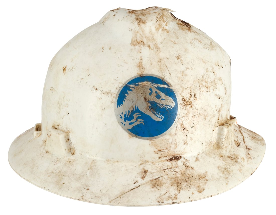 920. JURASSIC WORLD (2015) - Distressed Jurassic World Hard Hat: B