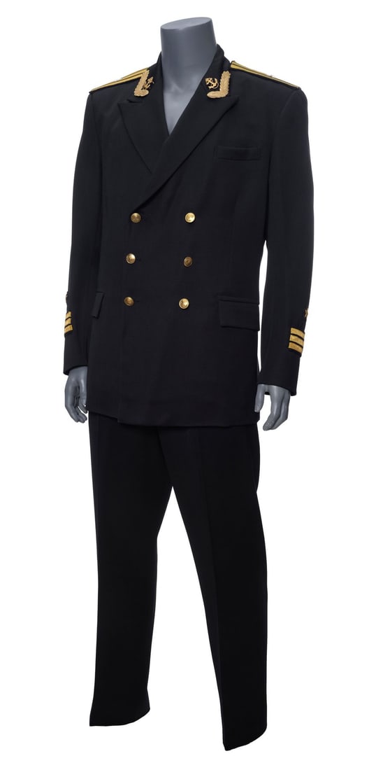 923. K-19: THE WIDOWMAKER (2002) - Captain Mikhail "Misha" Polenin's (Liam Neeson) Naval Uniform: B