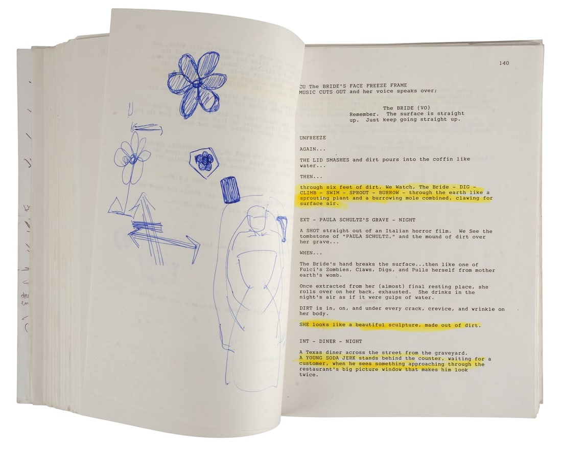 924. KILL BILL: VOLUME 1 (2003), KILL BILL: VOLUME 2 (2004) - Hand-Annotated Bound Script - 11