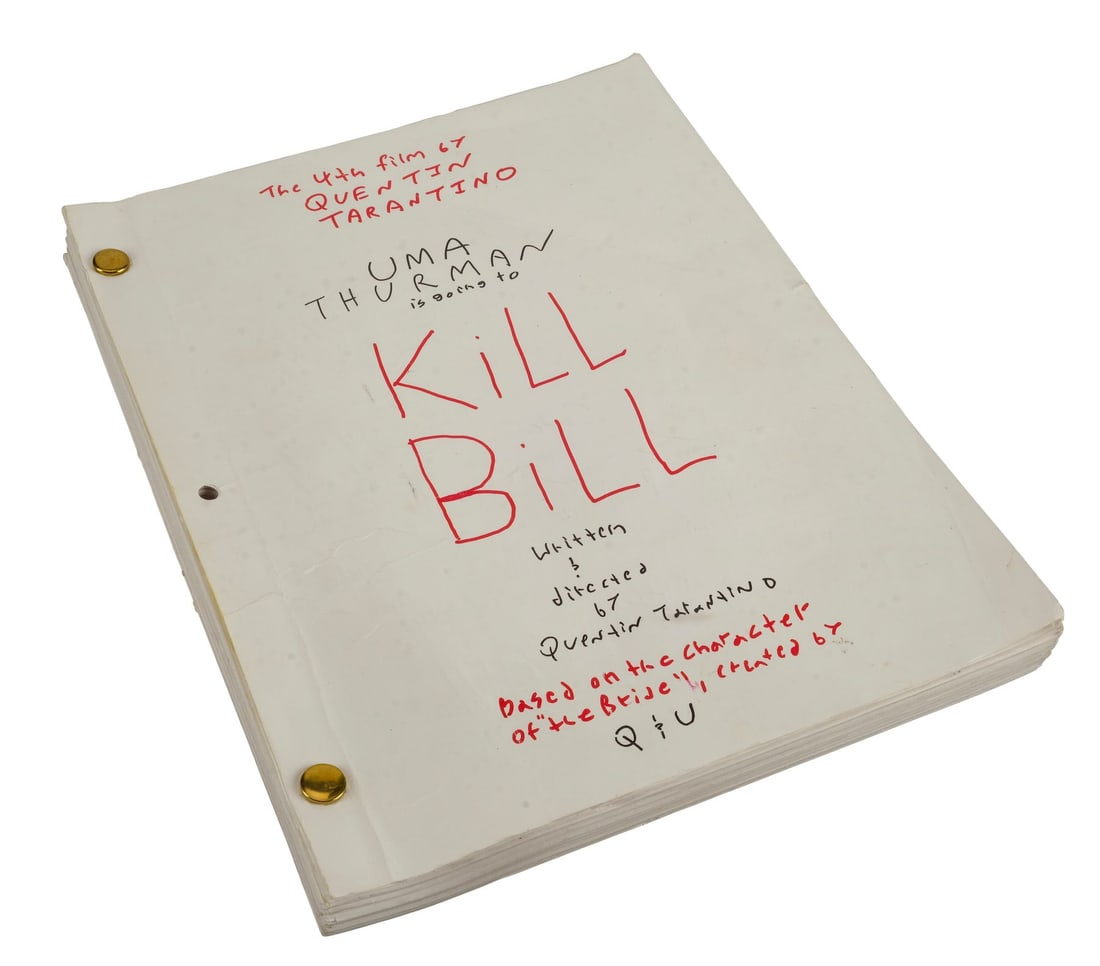 924. KILL BILL: VOLUME 1 (2003), KILL BILL: VOLUME 2 (2004) - Hand-Annotated Bound Script - 2