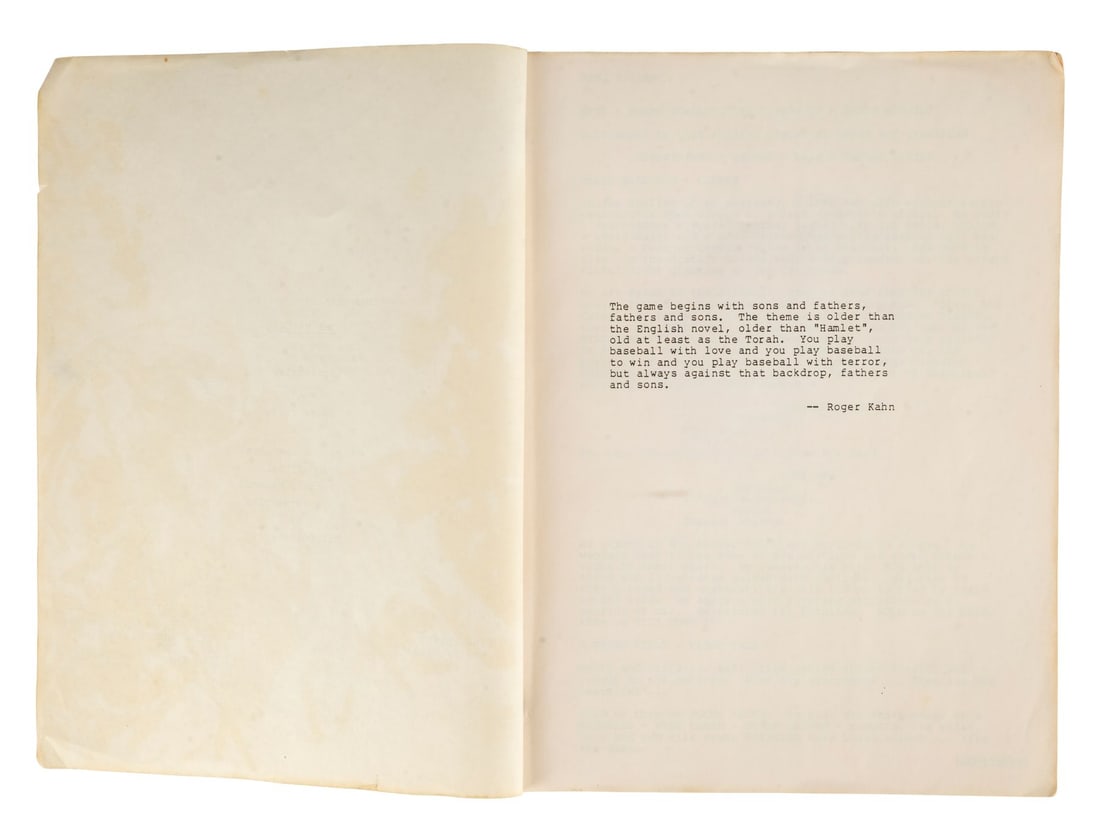 1004. THE NATURAL (1984) - Annotated Final Draft Script - 3